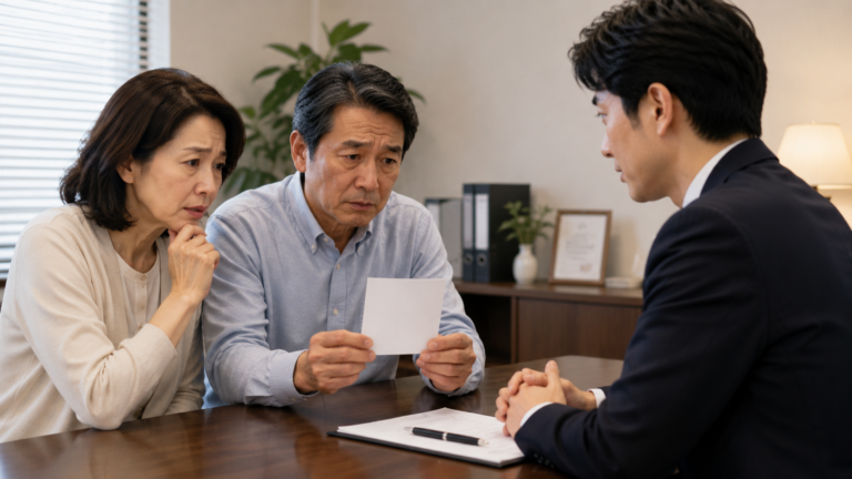 いなくなった娘を心配する親