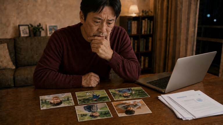 親権で悩む父親