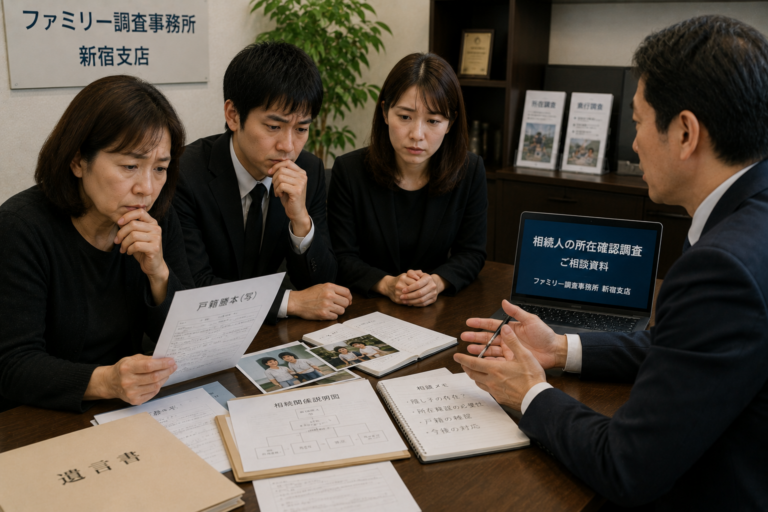 相続トラブルになる前の所在確認
