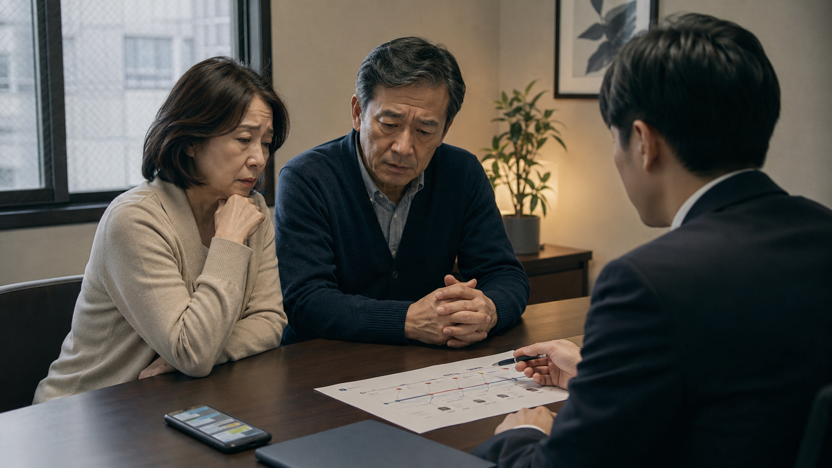 家族のトクリュウとの接点を心配して闇バイト調査を検討する新宿区の両親