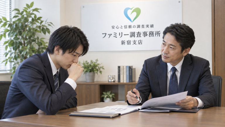 パワハラの相談してる社員