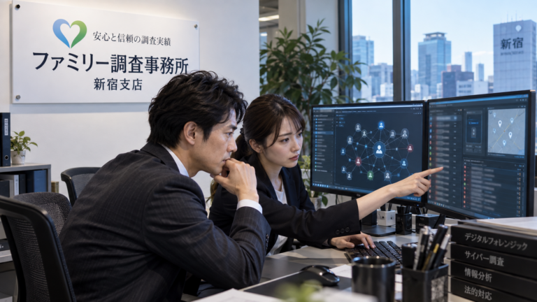 位置情報が漏れていて情報を収集する調査員