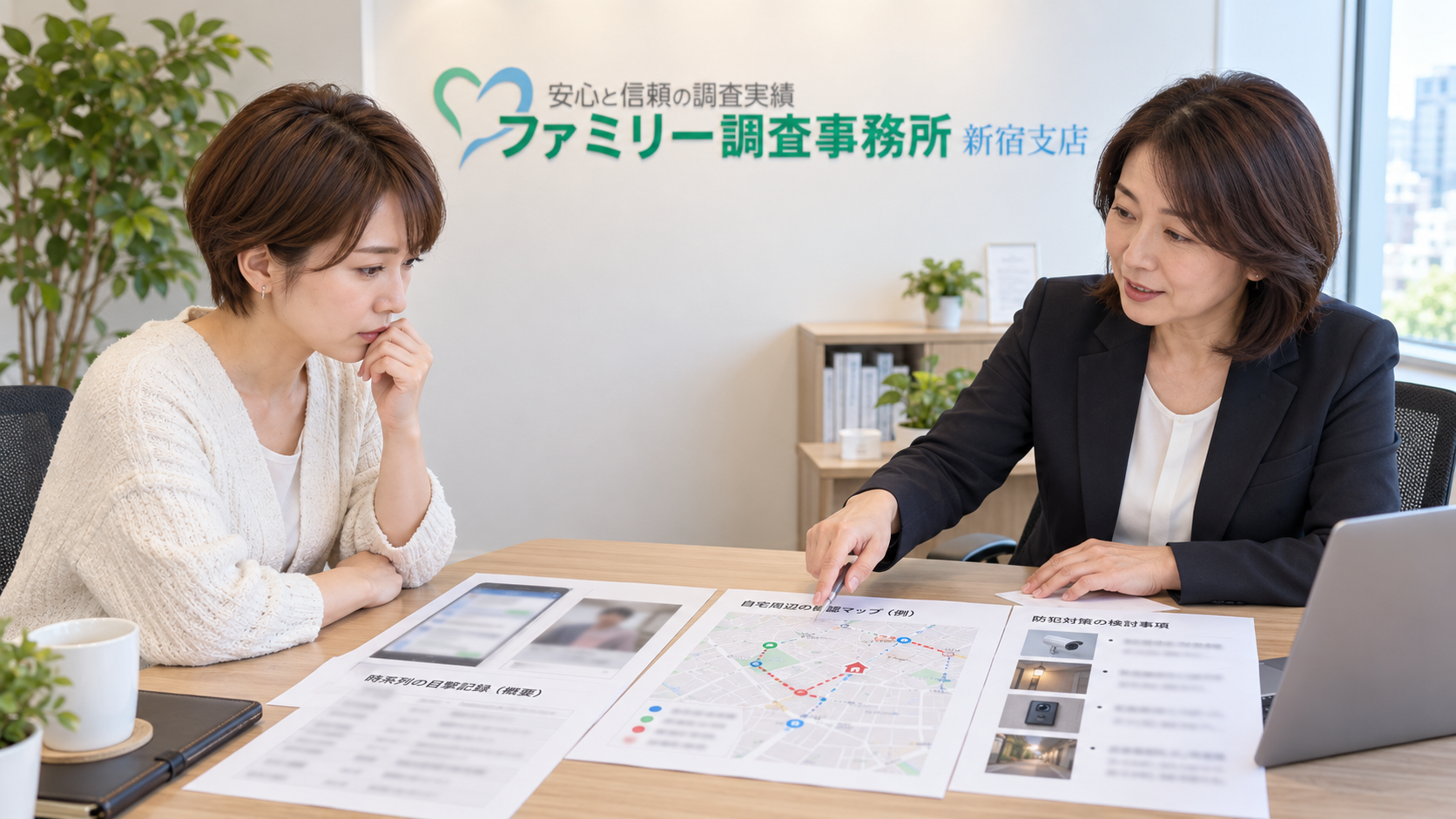 男女トラブルからストーカー被害が始まり自宅と生活圏を守るため証拠と防犯対策を整理する女性
