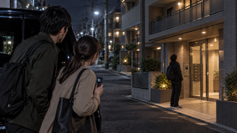 オフ会でストカー被害調査