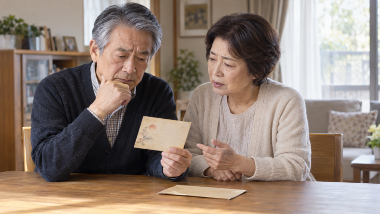 親族に会いたい夫婦