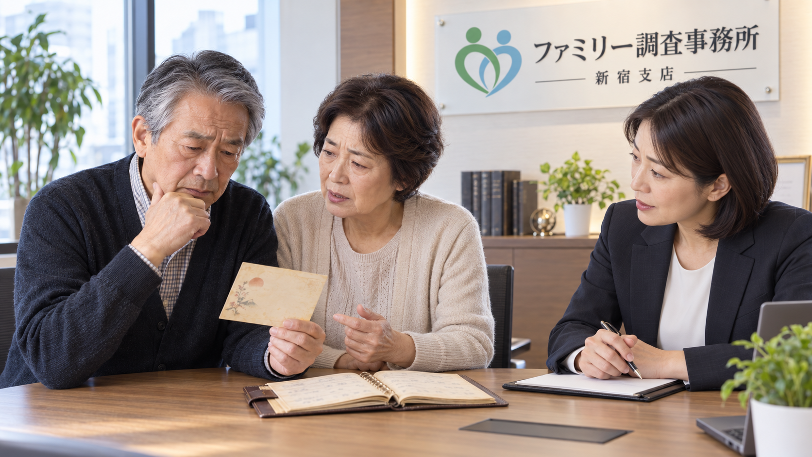 古い年賀状や住所録から親族の現在地につながる情報を整理する所在確認相談