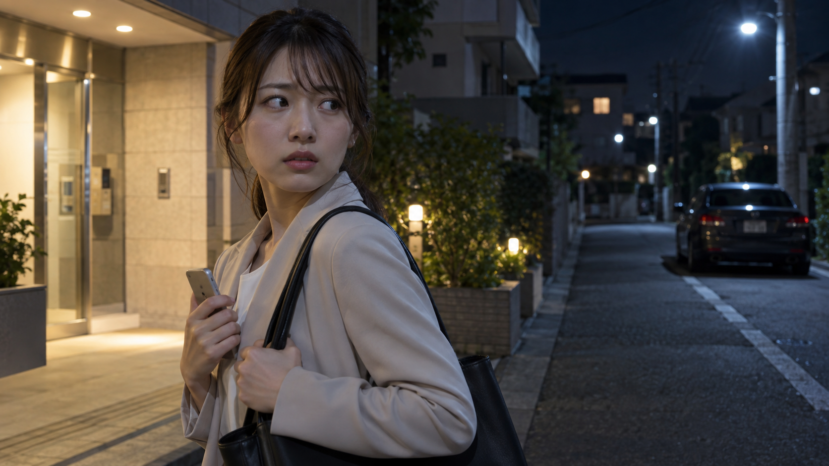 別れた元交際相手を自宅付近で何度も見かけ行動記録を残す女性