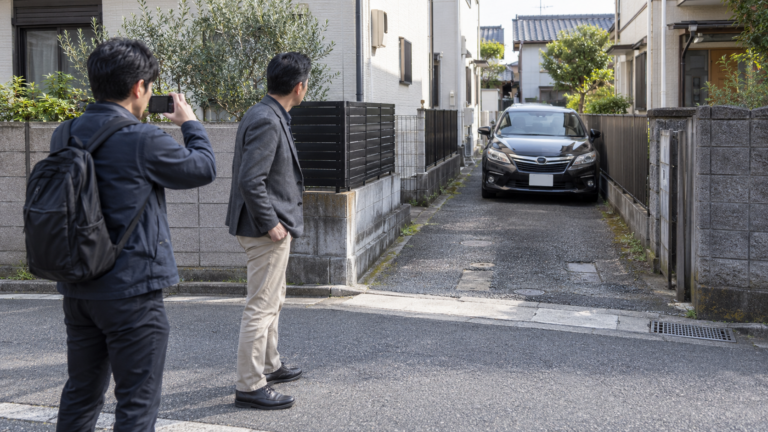 迷惑駐車の証拠収集