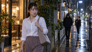女性を守る調査員女性